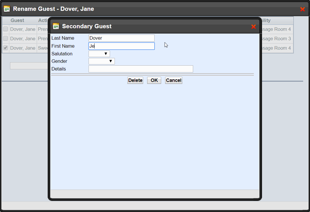 Guest Check In Operations
